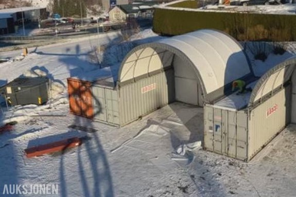 2026 Containeroverbygg i stål/PVC