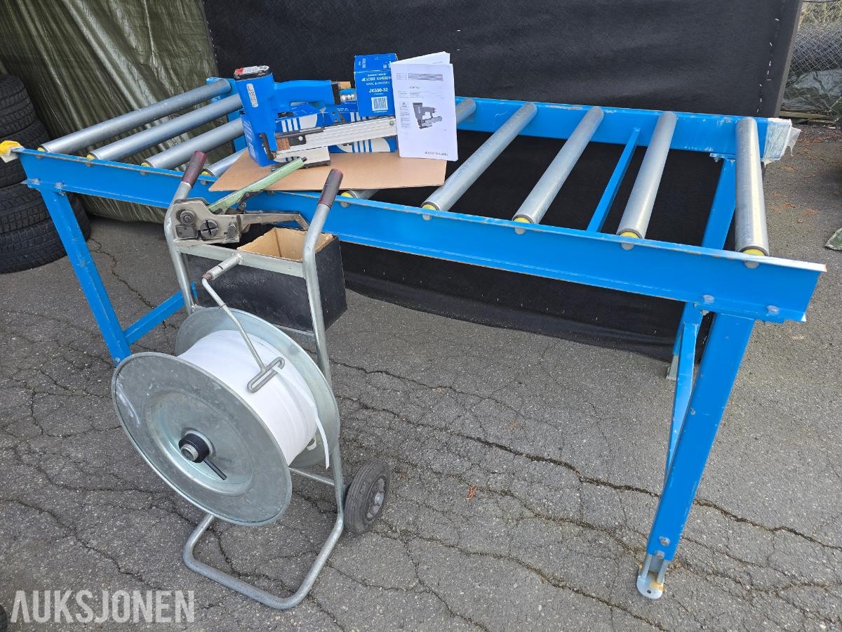 2017 Emballasje pakke utstyr - JK35T590 - profesjonell, pneumatisk (trykkluftdrevet) tangstiftemaskin
