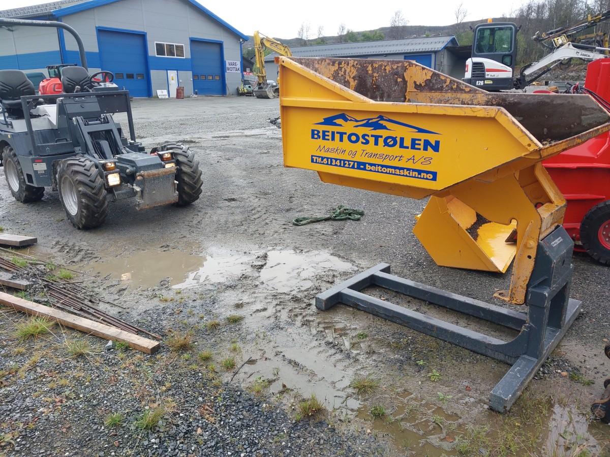 2017 Bergmann 1200FH Minidumper kun 524timer