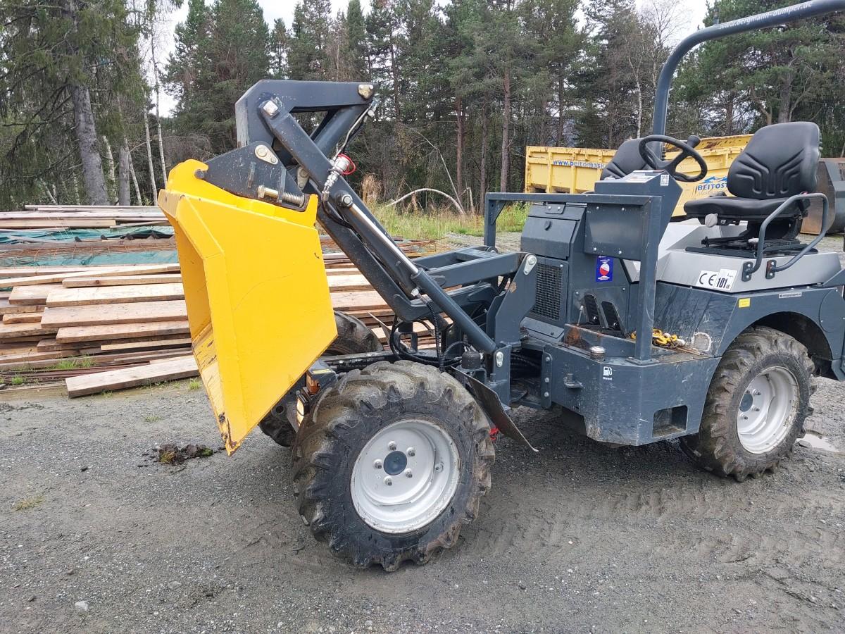 2017 Bergmann 1200FH Minidumper kun 524timer