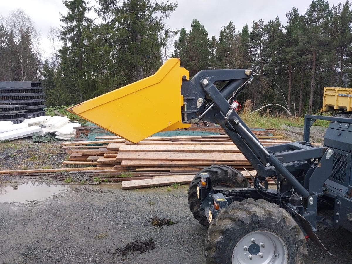 2017 Bergmann 1200FH Minidumper kun 524timer