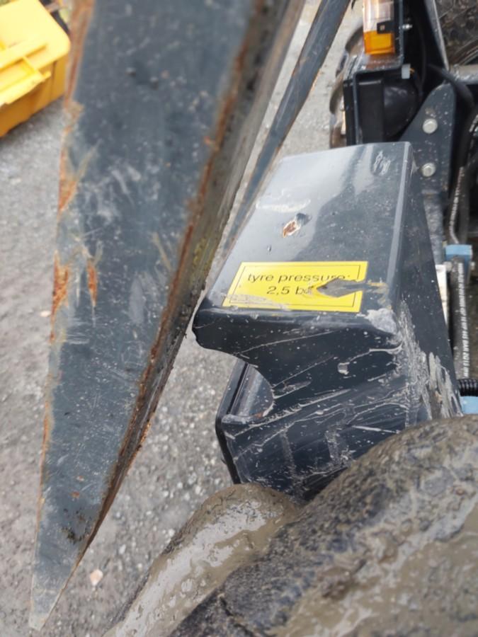 2017 Bergmann 1200FH Minidumper kun 524timer