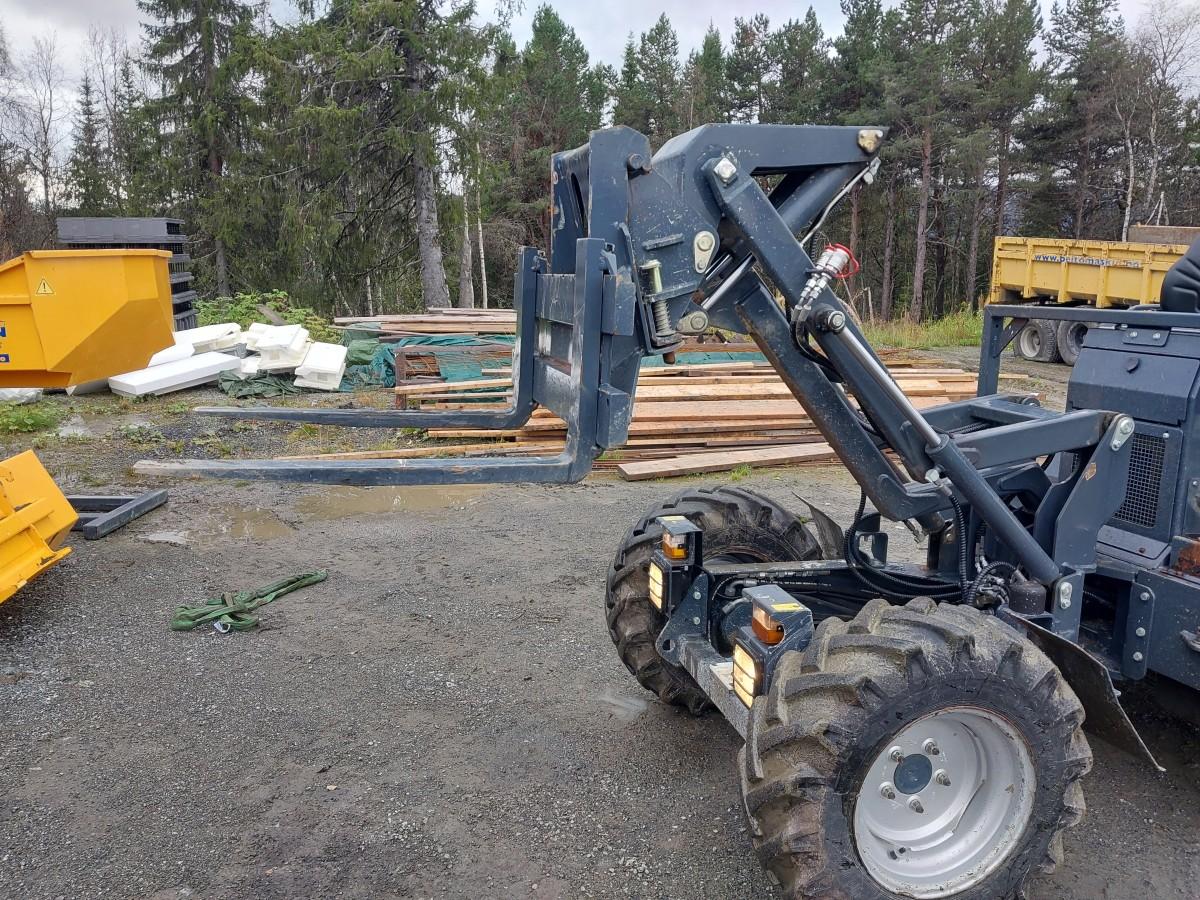 2017 Bergmann 1200FH Minidumper kun 524timer