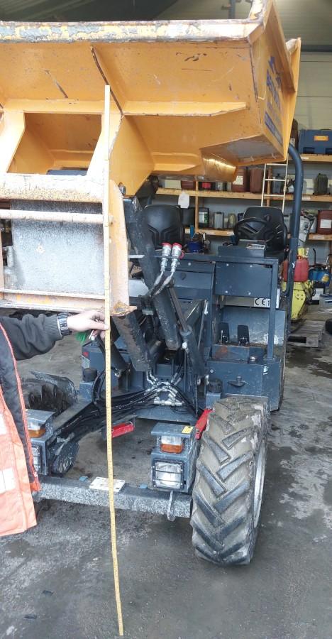 2017 Bergmann 1200FH Minidumper kun 524timer