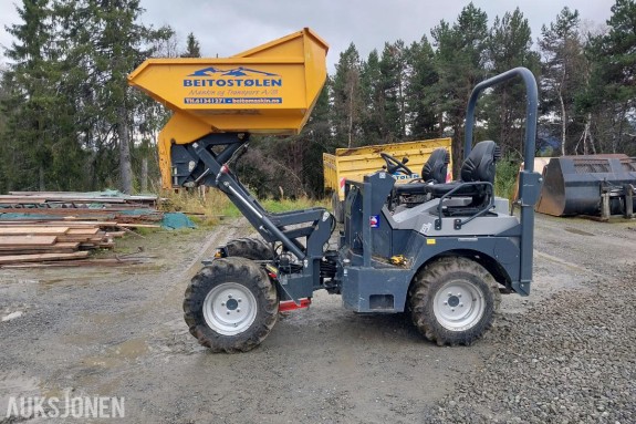 2017 Bergmann 1200FH Minidumper kun 524timer