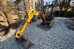 2018 Cat 301.7D minigraver med maskinhenger, pigghammer og 3 skuffer