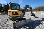 2018 Volvo ECR58D kort hekk minigraver - Engcon tiltrotator - Skjær - SMP 210L Pusseskuff - Tannskuffe - Smalskuff
