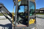 2018 Volvo ECR58D kort hekk minigraver - Engcon tiltrotator - Skjær - SMP 210L Pusseskuff - Tannskuffe - Smalskuff