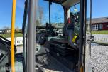 2018 Volvo ECR58D kort hekk minigraver - Engcon tiltrotator - Skjær - SMP 210L Pusseskuff - Tannskuffe - Smalskuff