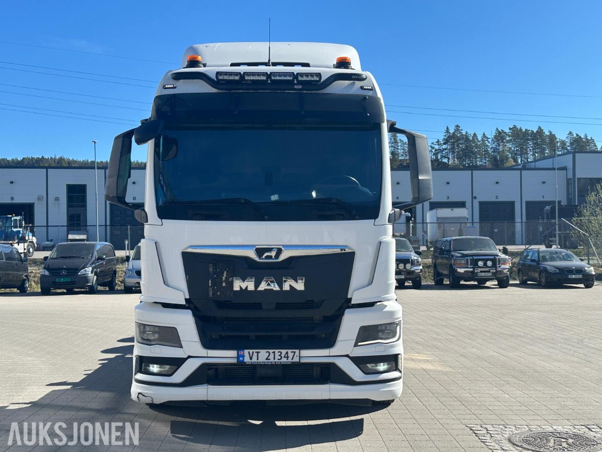 2023 MAN TGS 26.510 – Containerbil – 6x2 – Bakløft – EU-godkjent