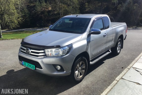 2019 Toyota HiLux, 2,4 150hk 4WD 2d, 183000km, Hengerfeste, Ryggekamera, 184000km