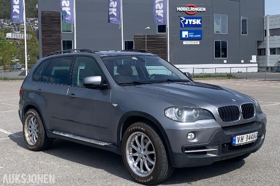 2008 BMW X5 3.0 D - 235 HK, X-DRIVE, AUT, SKINN, WEBASTO, KROK, PANORAMA, NAVI, HEADS-UP, 20"ALU