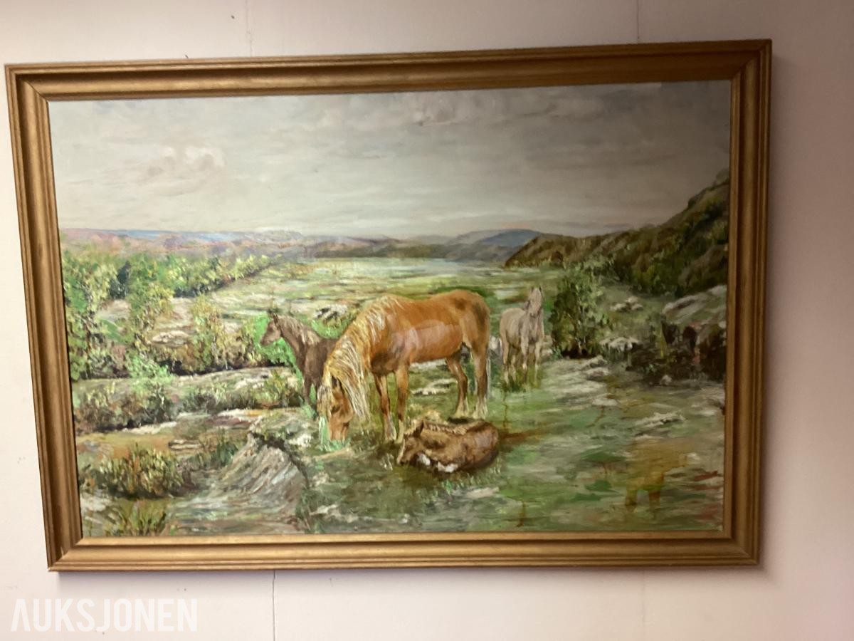 1900 5 Malerier - Kunst