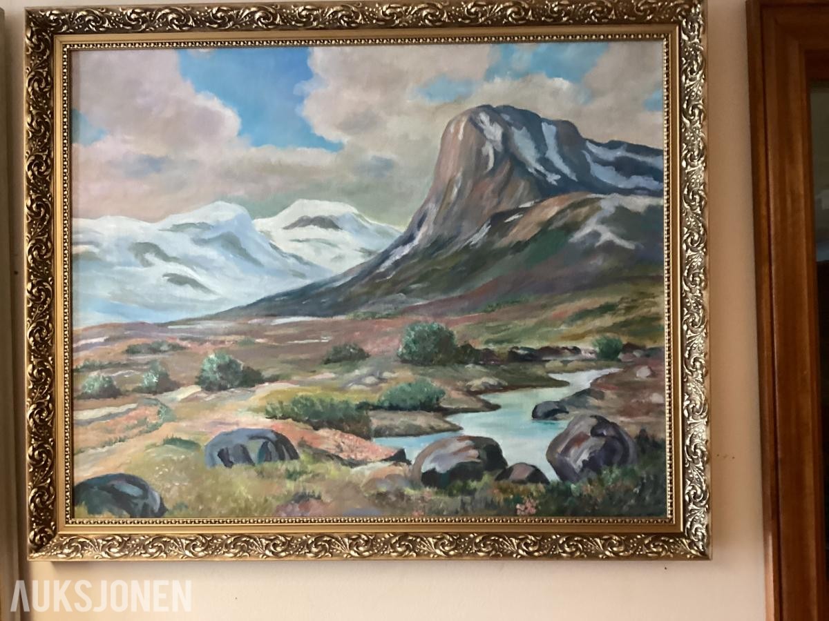 1900 5 Malerier - Kunst