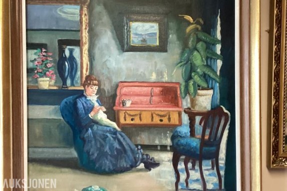 1900 5 Malerier - Kunst