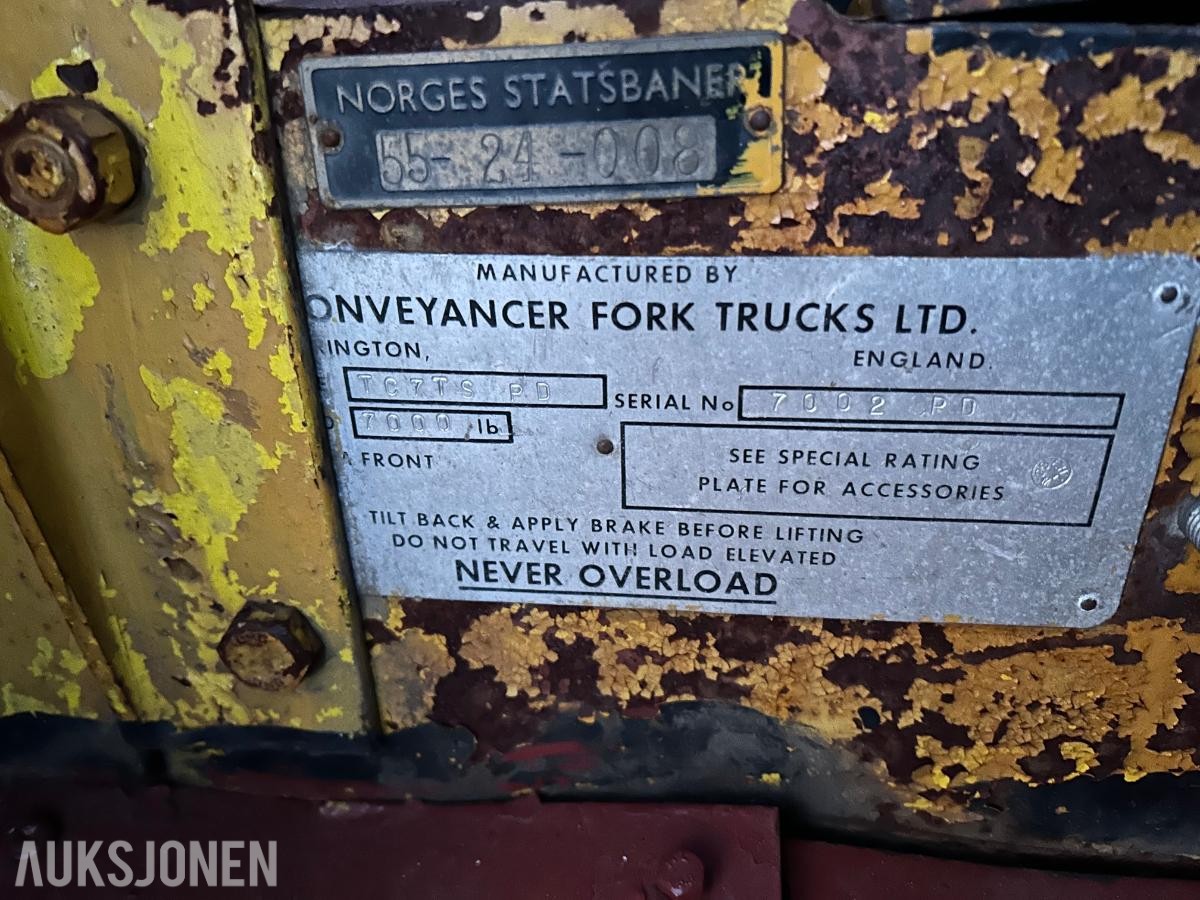 Conveyancer Gaffeltruck