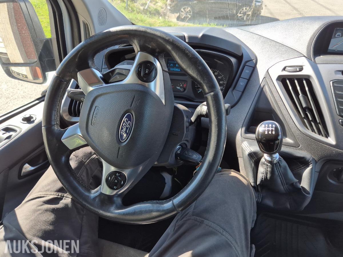 2016 FORD TRANSIT CUSTOM - WEBASTO HENGERFESTE R.KAMERA - PÅKOSTET!