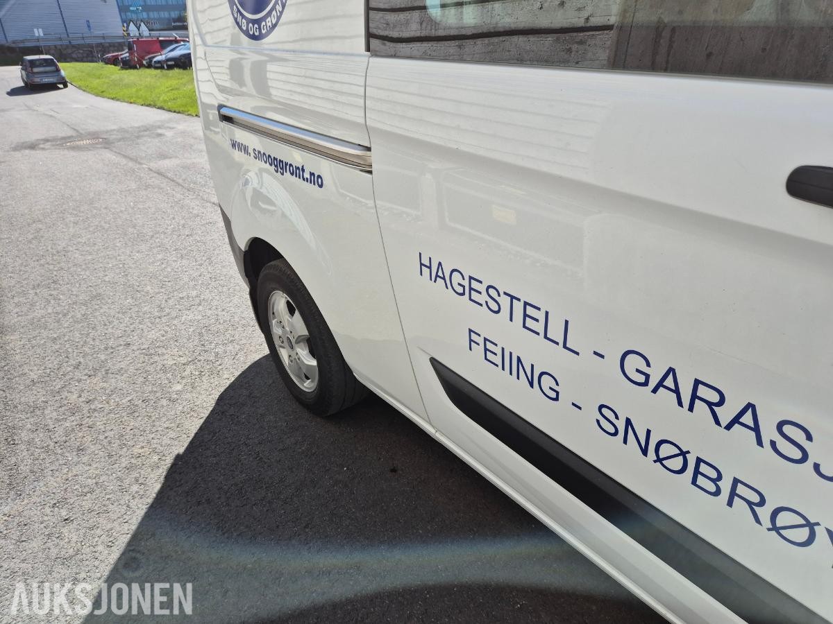 2016 FORD TRANSIT CUSTOM - WEBASTO HENGERFESTE R.KAMERA - PÅKOSTET!