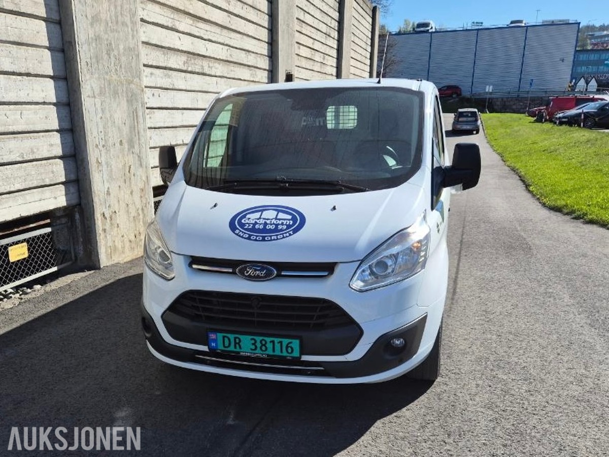 2016 FORD TRANSIT CUSTOM - WEBASTO HENGERFESTE R.KAMERA - PÅKOSTET!