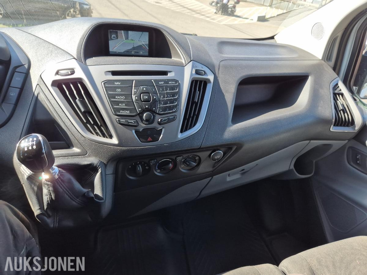 2016 FORD TRANSIT CUSTOM - WEBASTO HENGERFESTE R.KAMERA - PÅKOSTET!