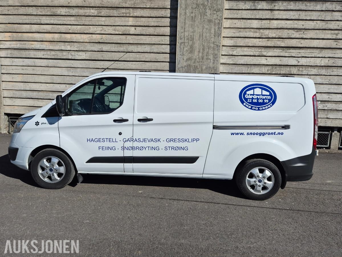 2016 FORD TRANSIT CUSTOM - WEBASTO HENGERFESTE R.KAMERA - PÅKOSTET!