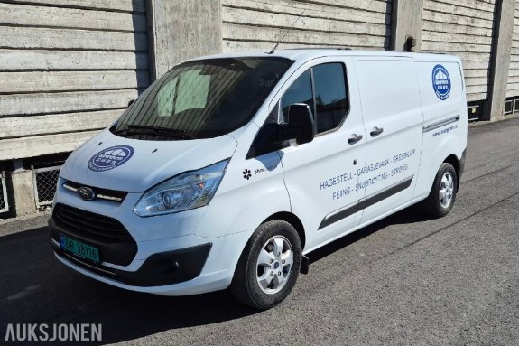 2016 FORD TRANSIT CUSTOM - WEBASTO HENGERFESTE R.KAMERA - PÅKOSTET!