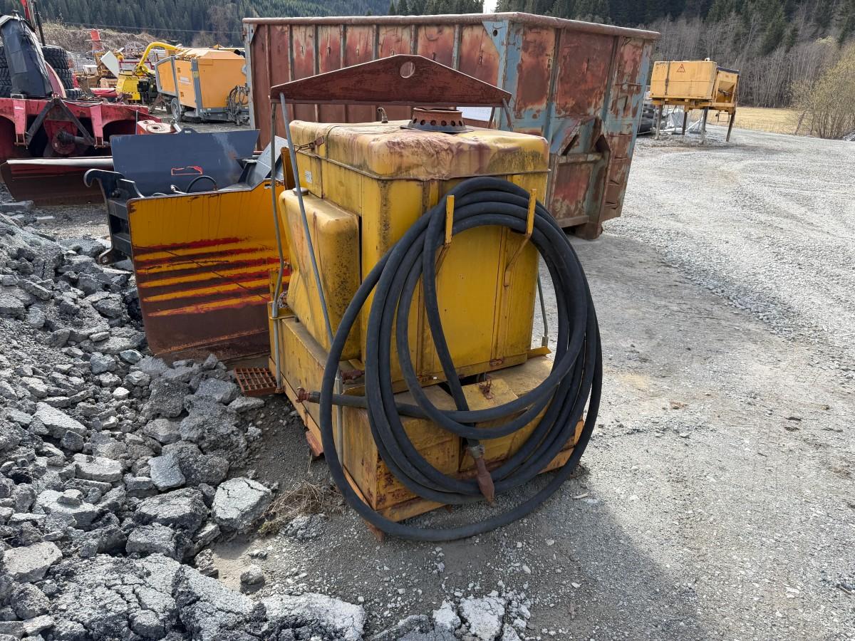 Bini steamkjele / dampkjele – mobil enhet med bensinmotor