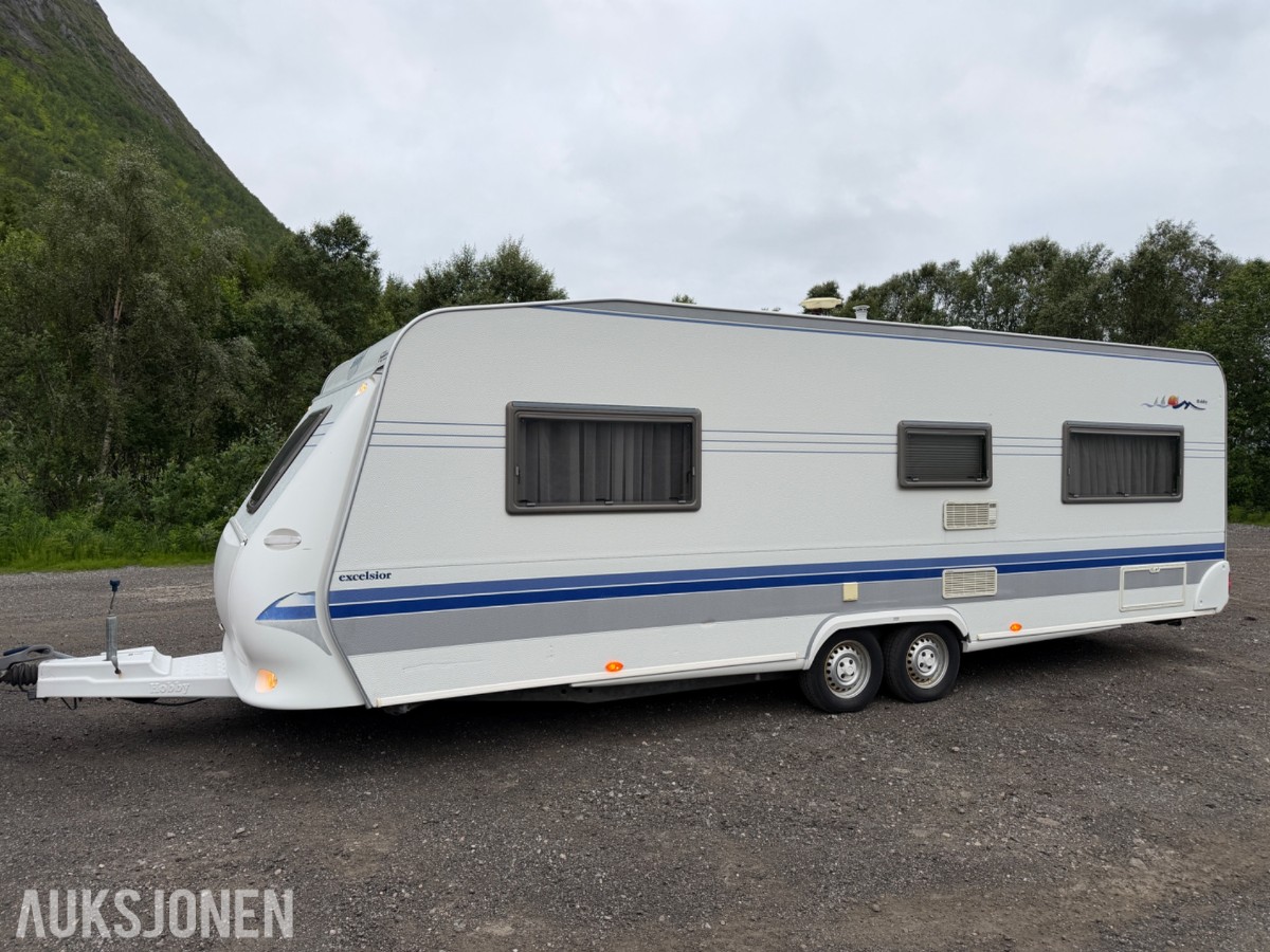 2006 Hobby Excelsior 650 UFF Campingvogn