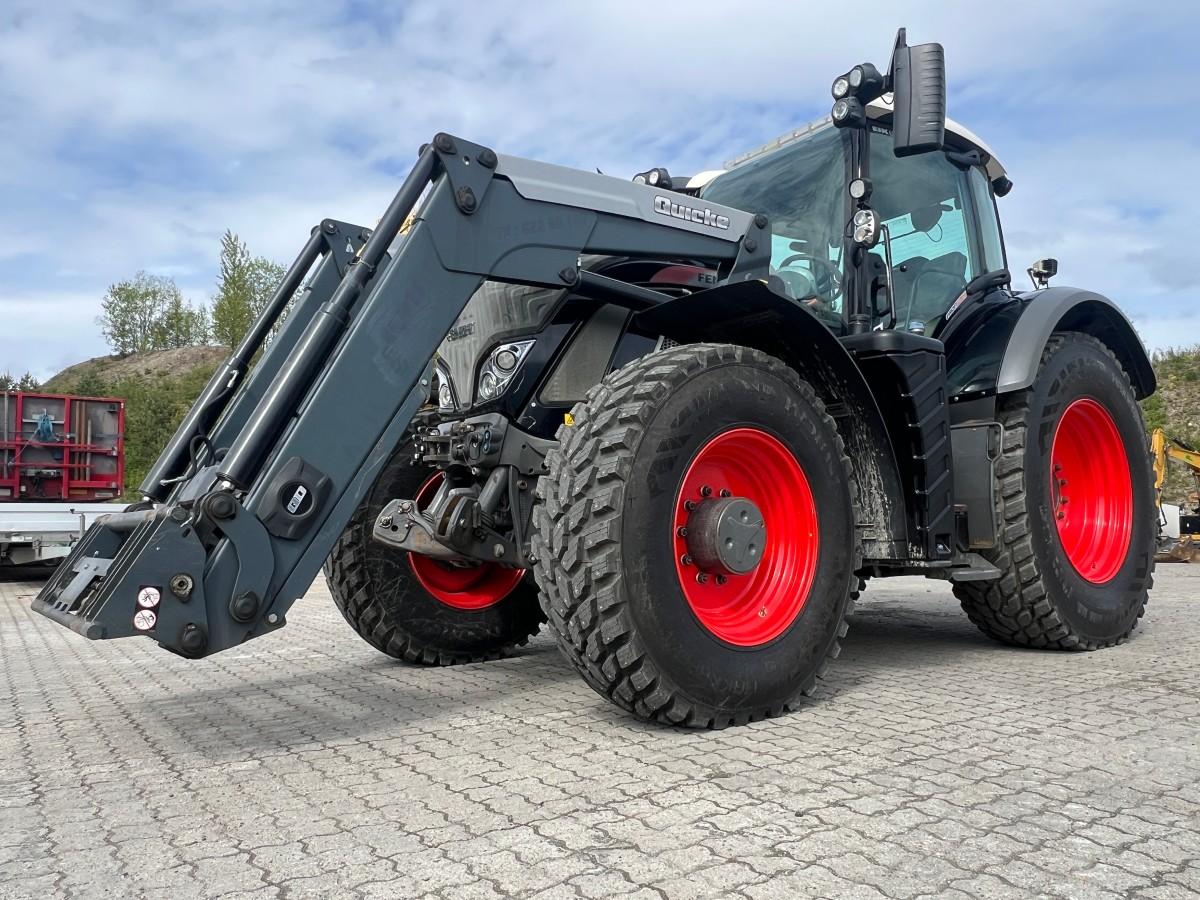 2016 Fendt 724 Vario Profi+ m/Quicke front laster kun 5985 t