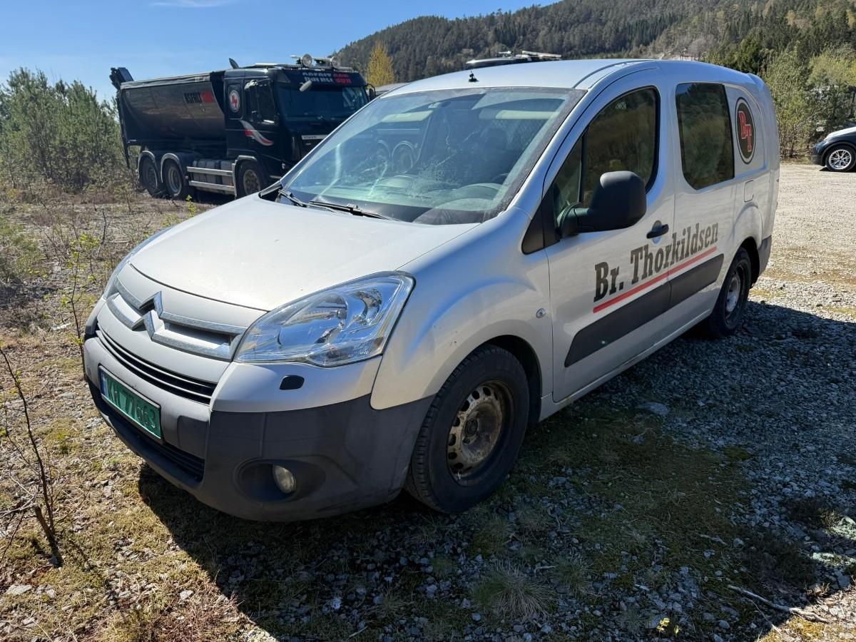 2011 Citroen BERLINGO 1.6-90 D Varebil – EU godkjent til 03/2027