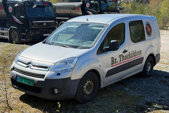 2011 Citroen BERLINGO 1.6-90 D Varebil – EU godkjent til 03/2027