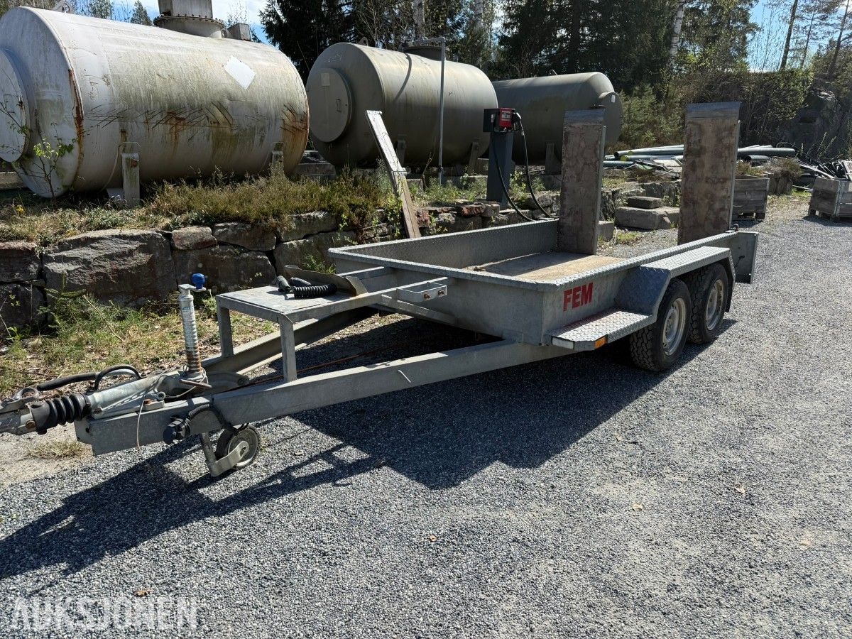 2017 Taylors Trailers Heavy Duty -Maskinhenger 3500 kg