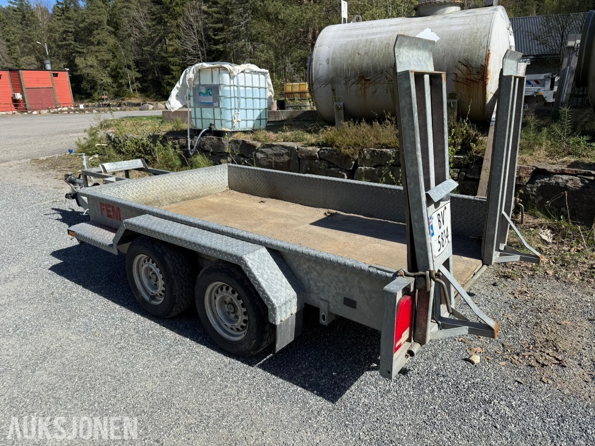 2017 Taylors Trailers Heavy Duty -Maskinhenger 3500 kg