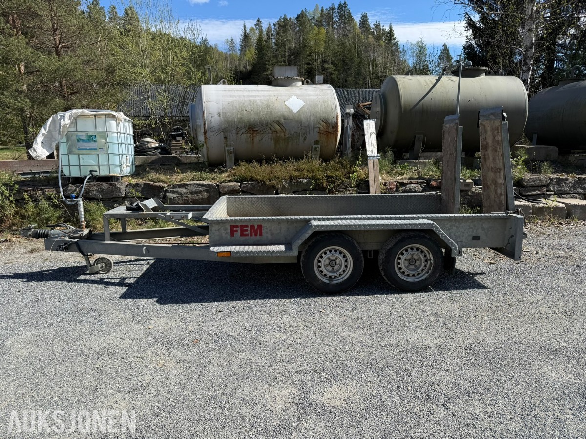 2017 Taylors Trailers Heavy Duty -Maskinhenger 3500 kg