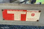 2017 Taylors Trailers Heavy Duty -Maskinhenger 3500 kg