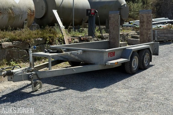 2017 Taylors Trailers Heavy Duty -Maskinhenger 3500 kg