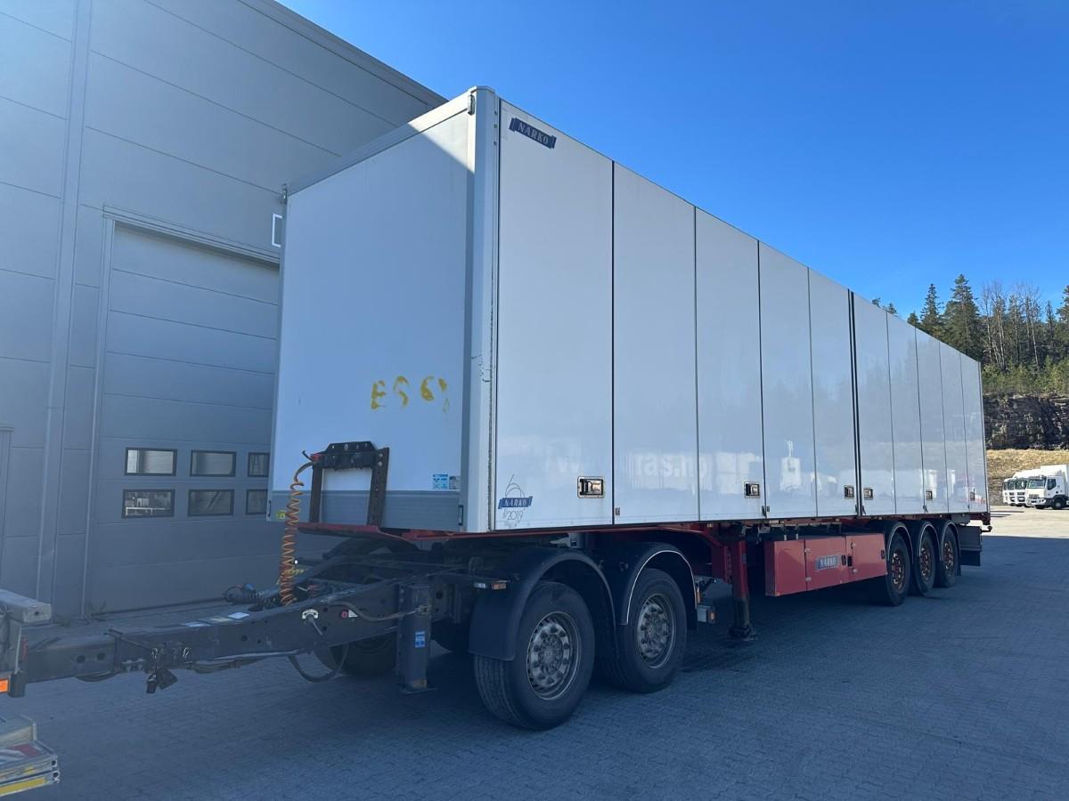 2019 Närko Semitrailer – Sideåpning – 3 akslet