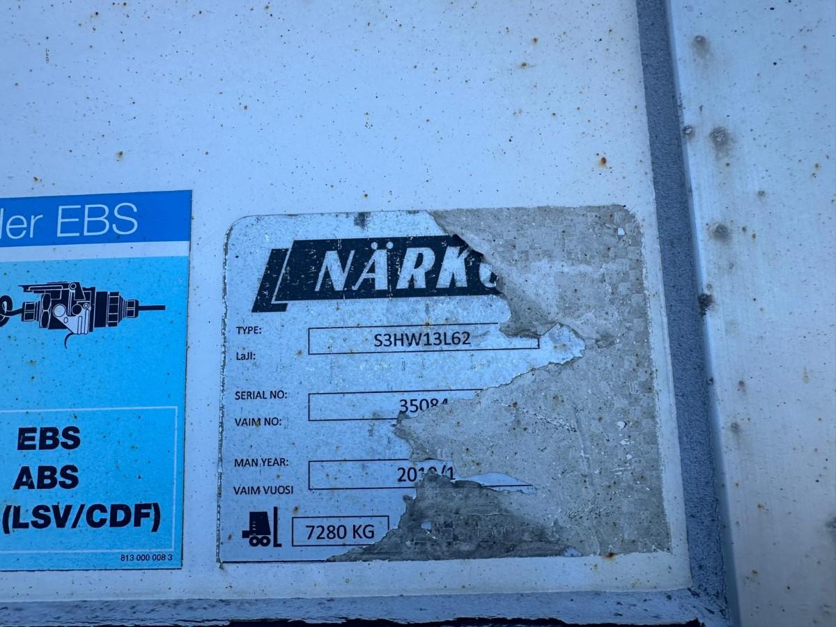 2019 Närko Semitrailer – Sideåpning – 3 akslet