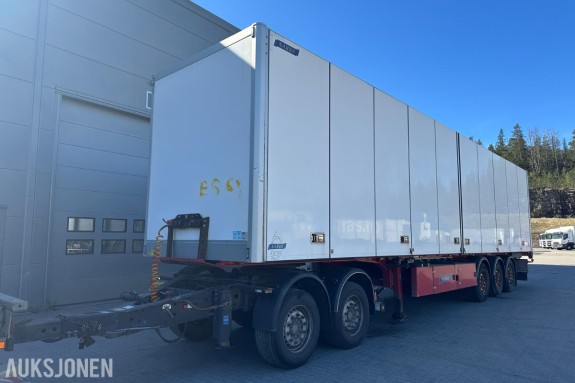 2019 Närko Semitrailer – Sideåpning – 3 akslet