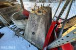 6 stk lysmastfundament - 80x60x80 - solide og klare til bruk