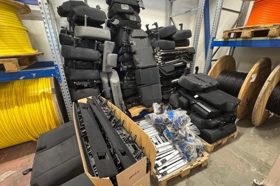 Ca. 15 sett bakseter til Toyota Land Cruiser