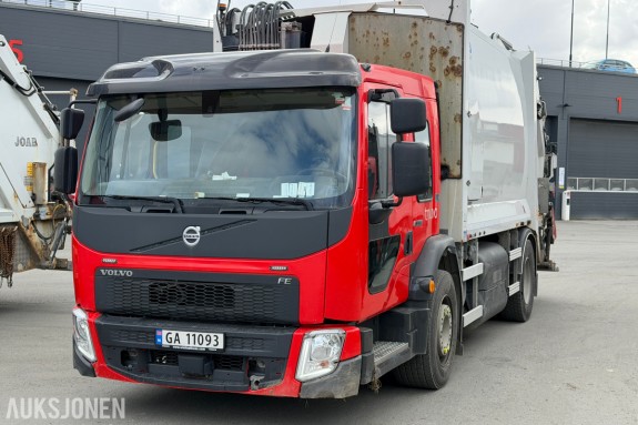 2018 Volvo FE 320 - RENOVASJONSBIL - CNG GASS- JOAB PÅBYGG