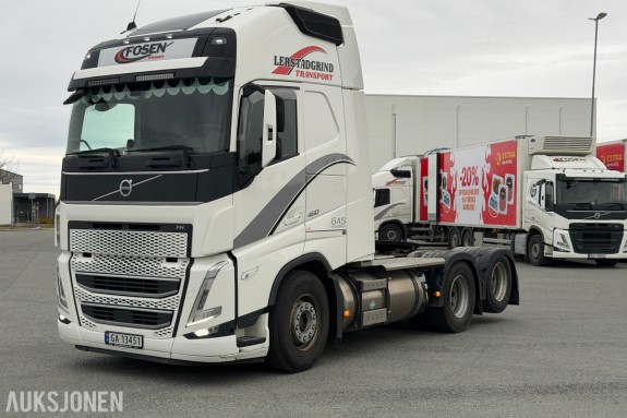 2024 Volvo FH 460 - trekkvogn - 145 350 km - LNG - gass