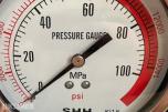 70 TONN HYDRAULISK PRESSE TIL BELTEBOLTER OG FORINGER 220V