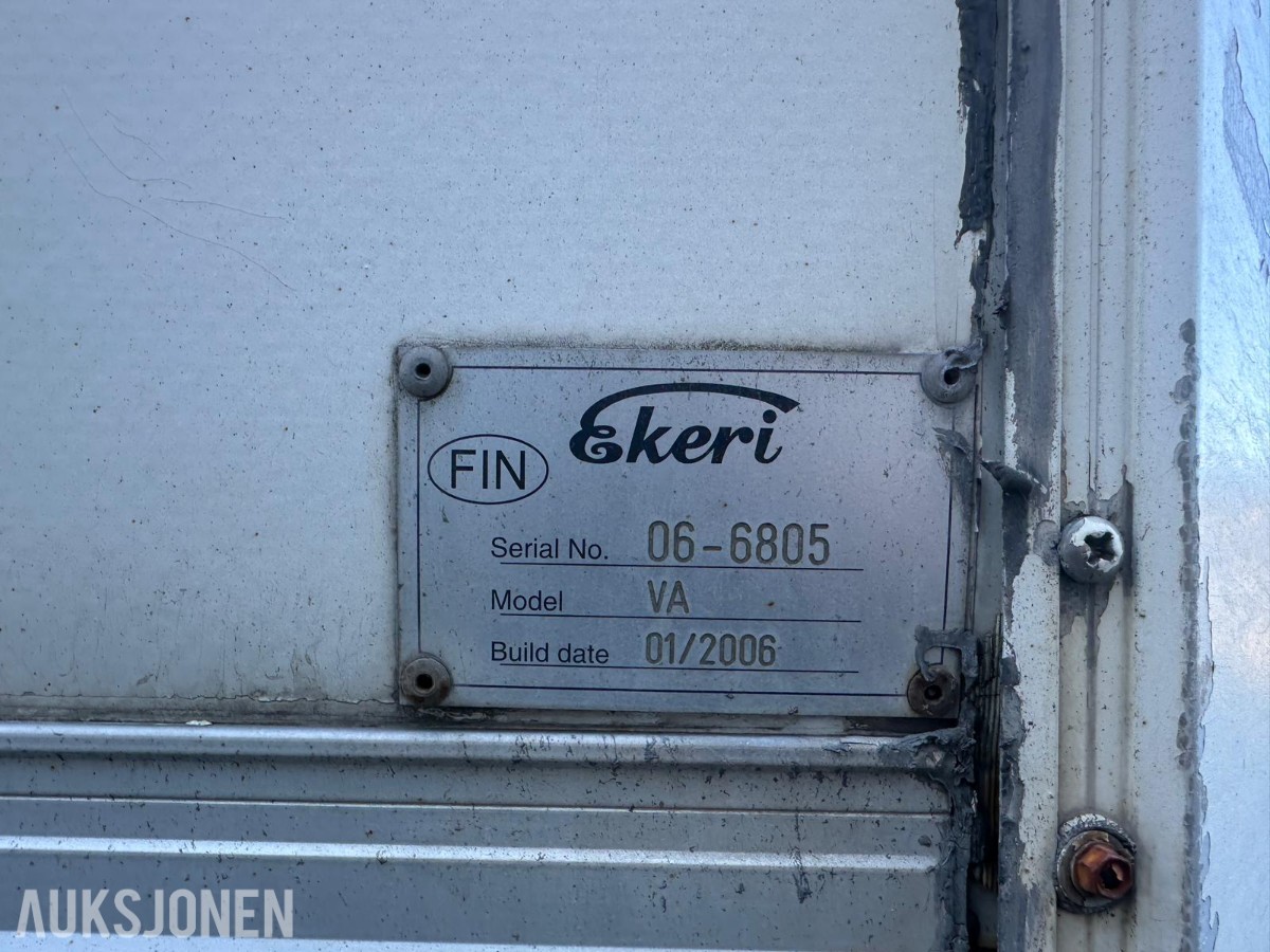 Ekeri skapsemi 2006 – 3 akslet – sideåpning – 42 tonn