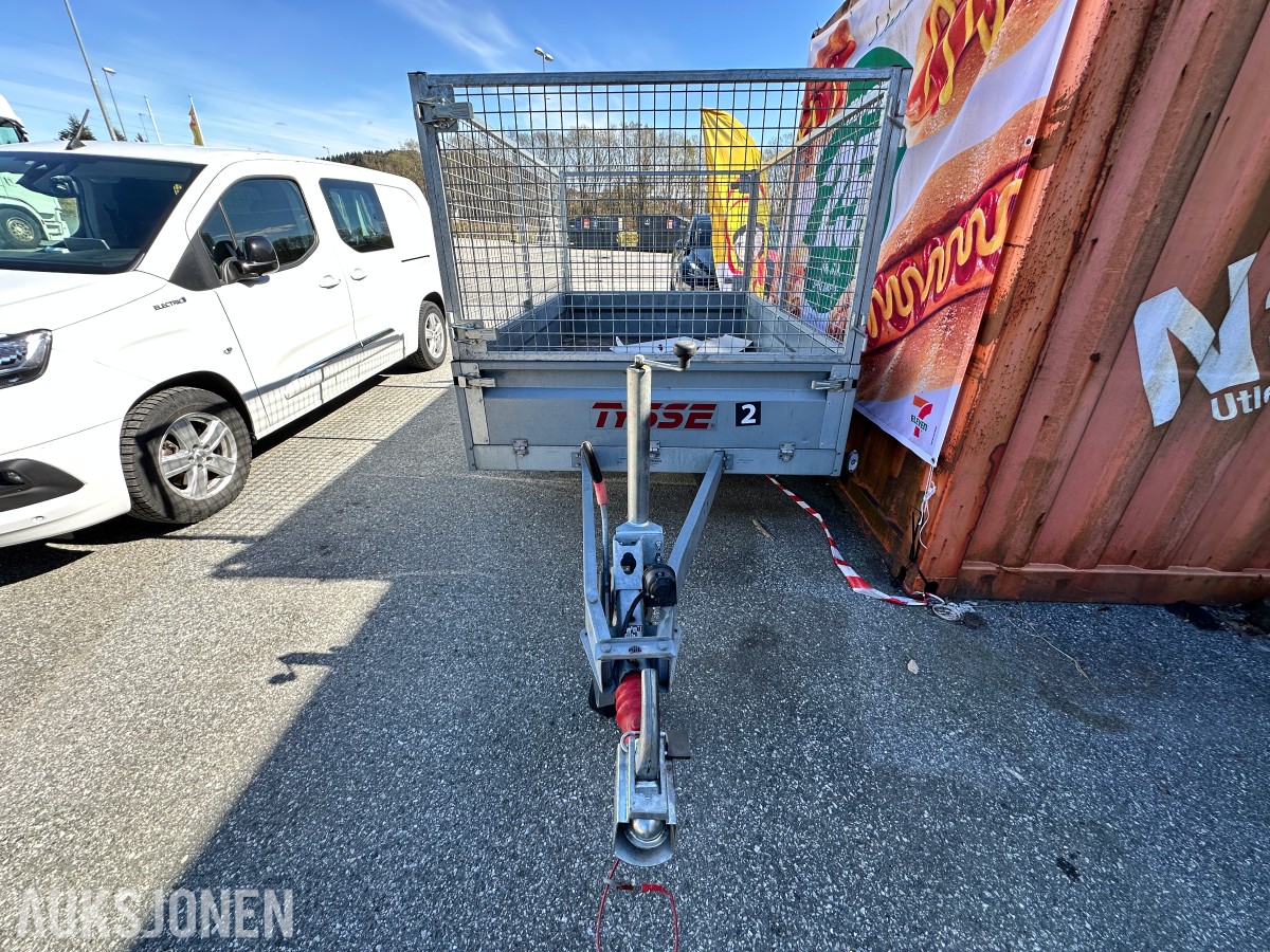 2024 Tysse 6280H00 tilhenger – 1300 kg – høye karmer/netting