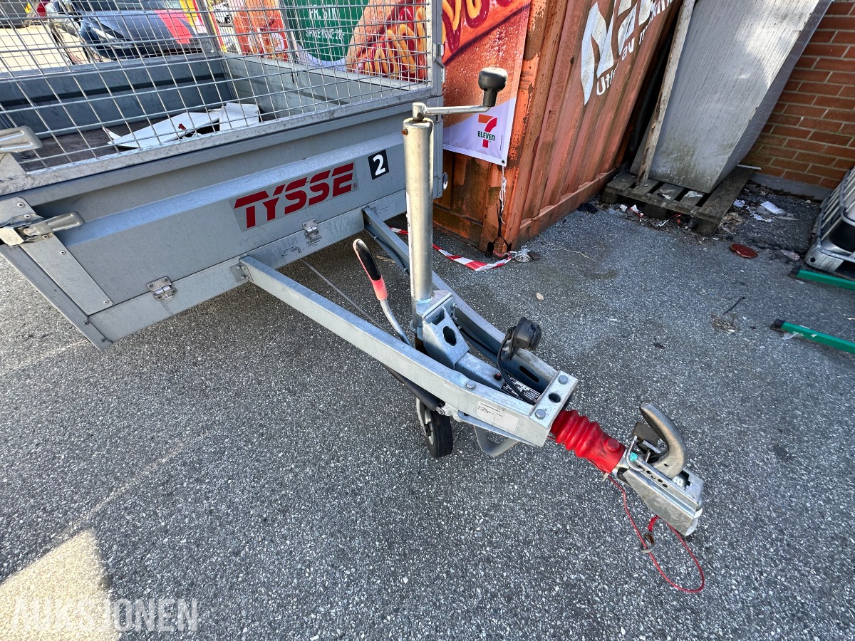 2024 Tysse 6280H00 tilhenger – 1300 kg – høye karmer/netting