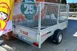 2024 Tysse 6280H00 tilhenger – 1300 kg – høye karmer/netting