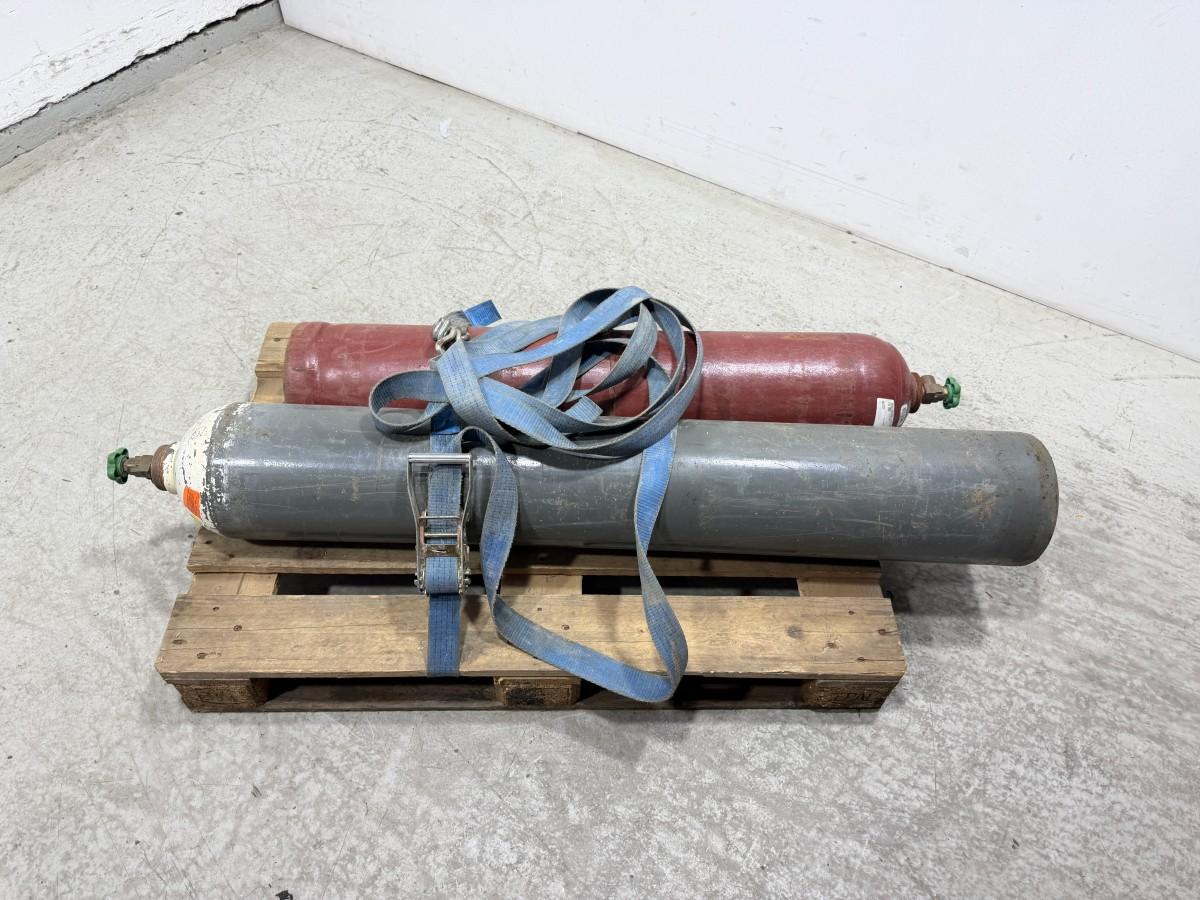 Oksygen og acetylen – 41 L og 50 L gassflasker