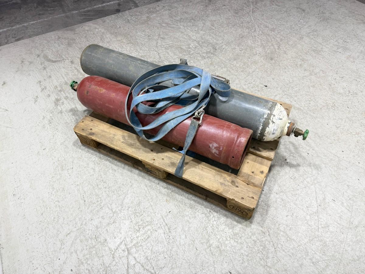 Oksygen og acetylen – 41 L og 50 L gassflasker